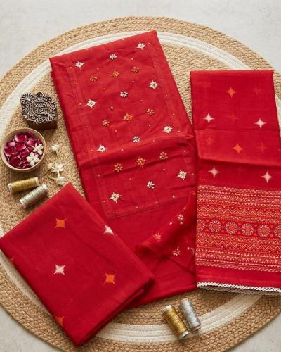 Knote Work Neck Cotton Suit